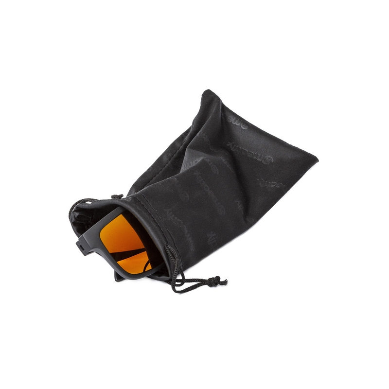 Sunčane naočale Meatfly Memphis crno-narančaste