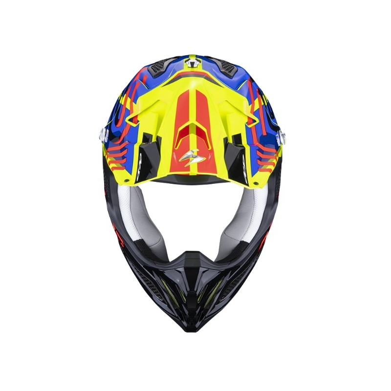 Scorpion VX-22 Air Neox motocross kaciga crna-crvena-plava-fluo žuta