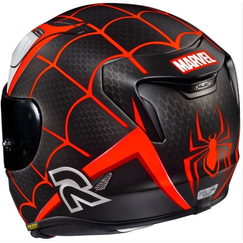 Integralna motociklistička kaciga HJC RPHA 11 MILES MORALES MC1SF crno-bijelo-crvena