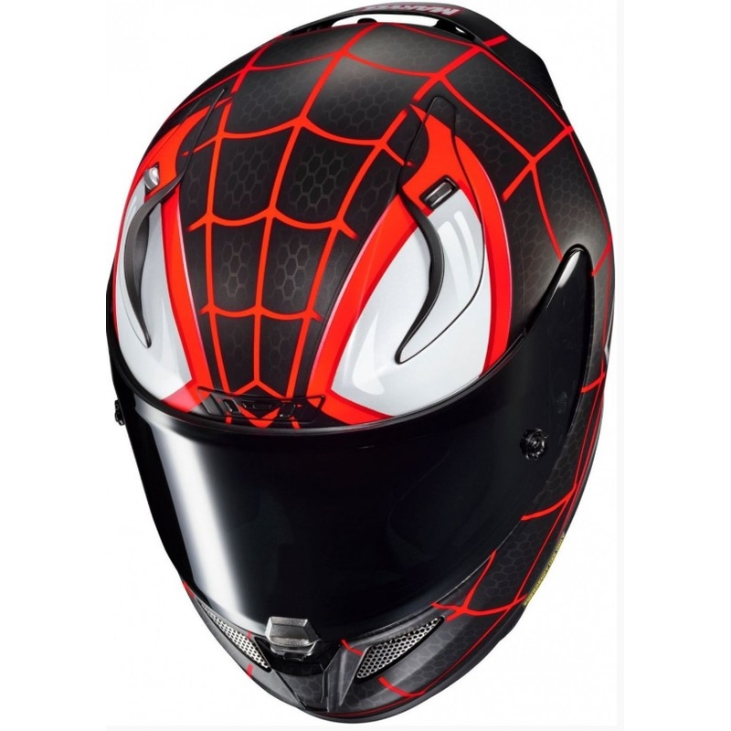 Integralna motociklistička kaciga HJC RPHA 11 MILES MORALES MC1SF crno-bijelo-crvena