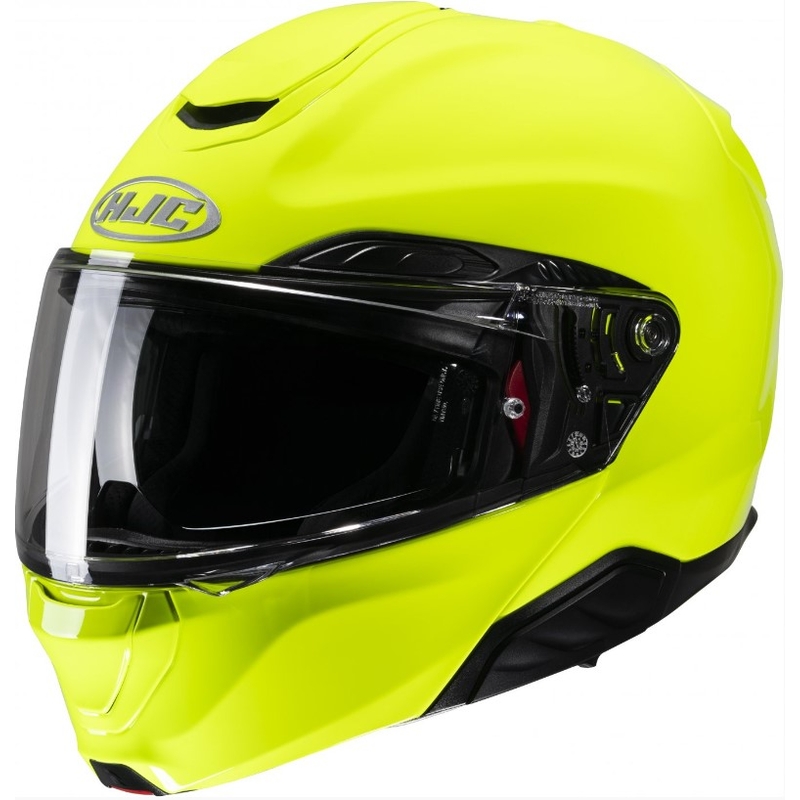 Preklopna motociklistička kaciga HJC RPHA 91, jednobojna fluo zelena
