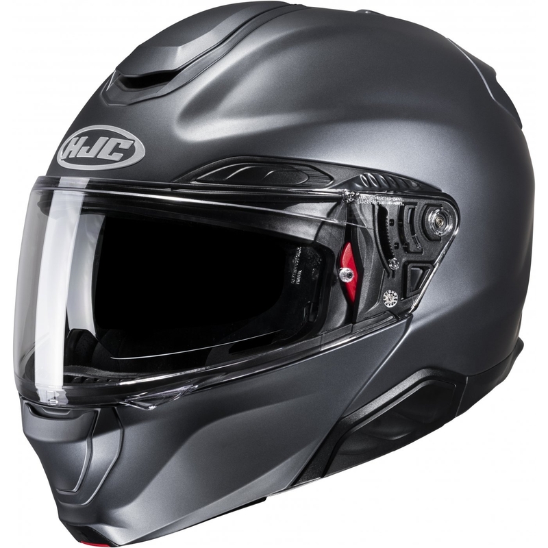 Preklopna motociklistička kaciga HJC RPHA 91 Solid polu-ravna antracit siva