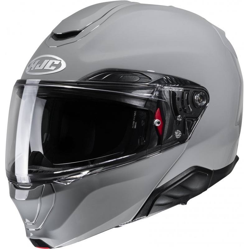 Preklopna motociklistička kaciga HJC RPHA 91, jednobojno siva