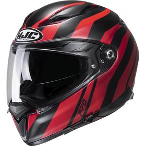 Integralna motociklistička kaciga HJC F70 Galla MC1SF crno-crvena