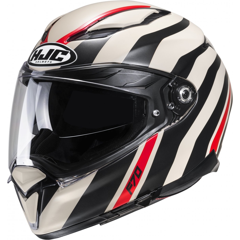 Integralna motociklistička kaciga HJC F70 Galla MC9SF crno-crveno-bež rasprodaja