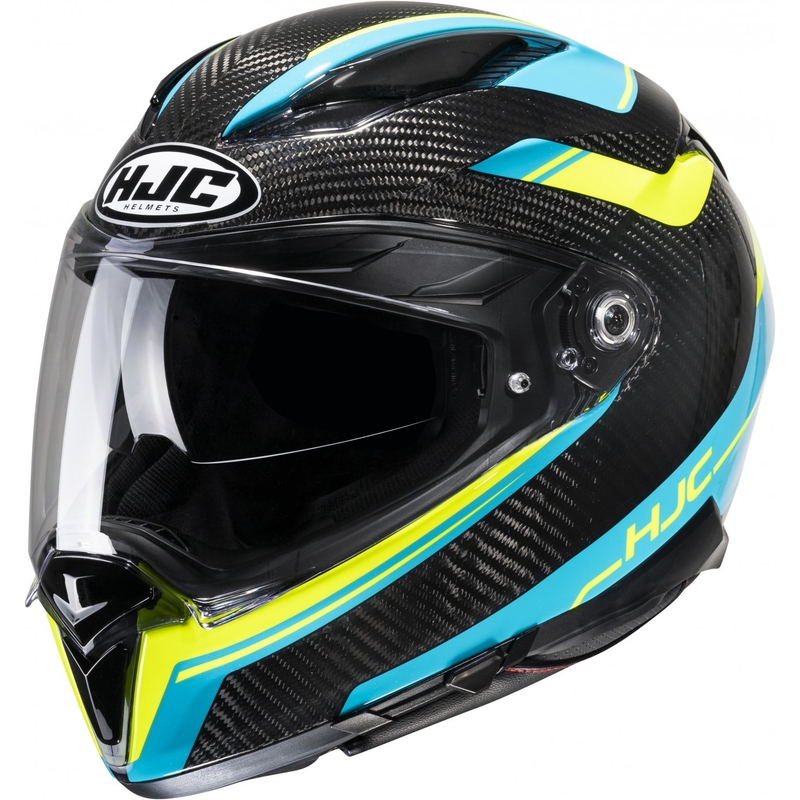 Integralna motociklistička kaciga HJC F70 Carbon Ubis MC34H crno-plavo-žuta