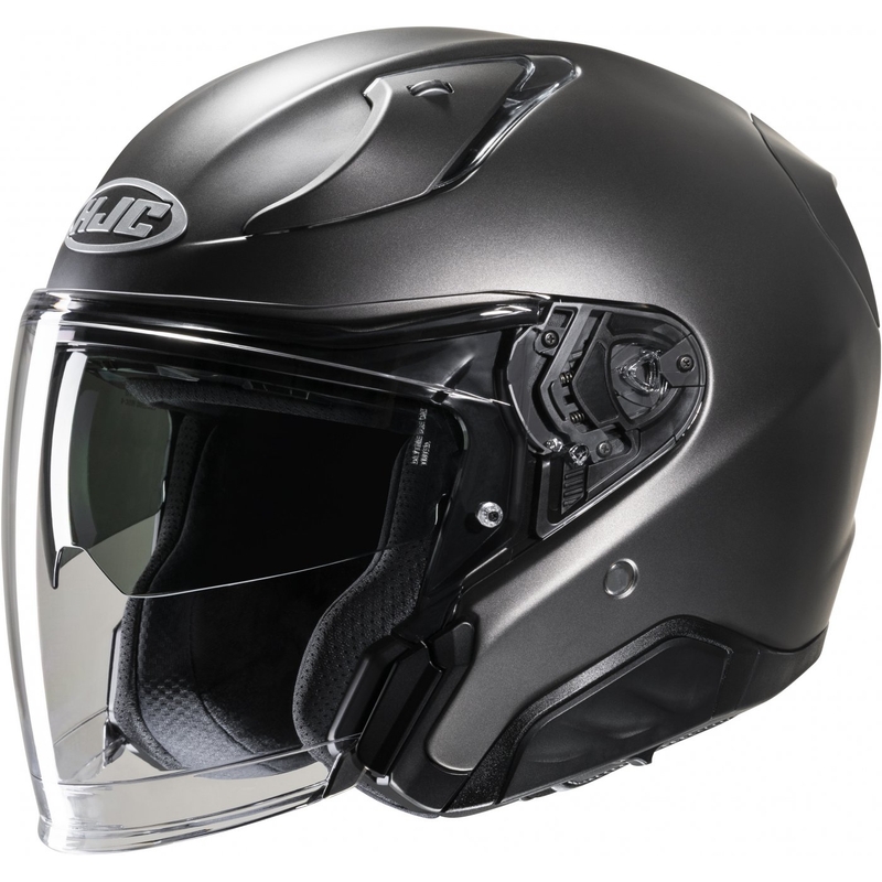 Otvorena motociklistička kaciga HJC RPHA 31 Čvrsti poluravni titan