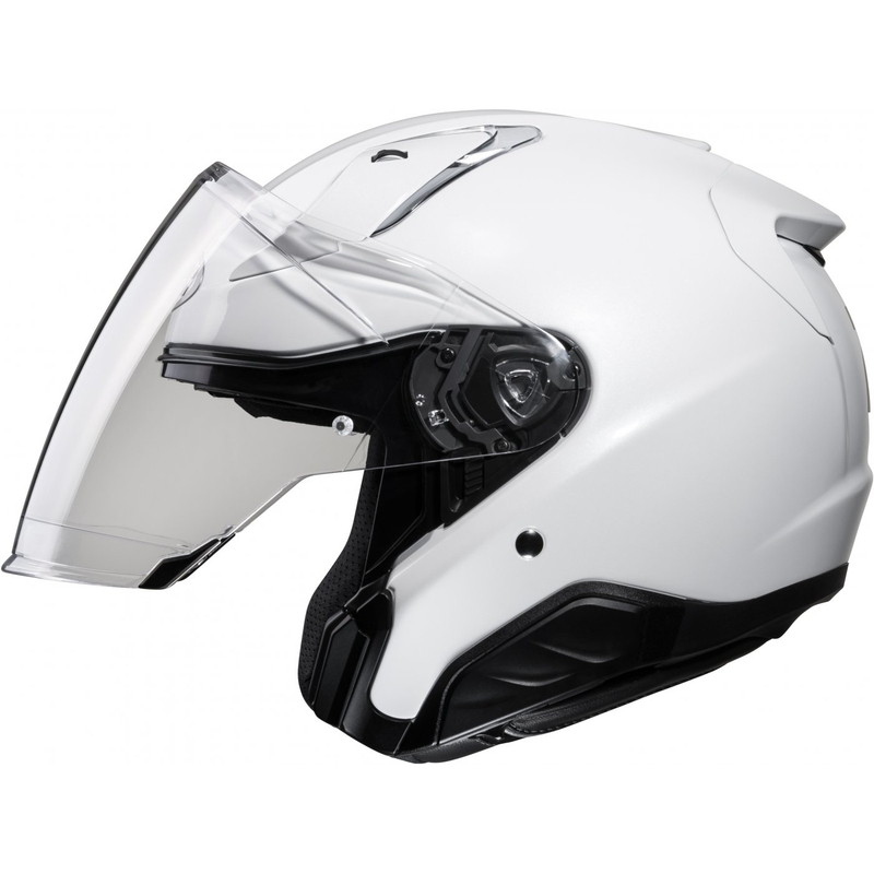 Otvorena motociklistička kaciga HJC RPHA 31 Jednobojna biserno bijela