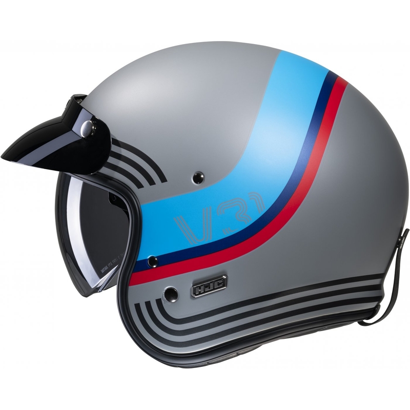 HJC V31 Byron MC21SF otvorena motociklistička kaciga crvena-plava-crna-siva