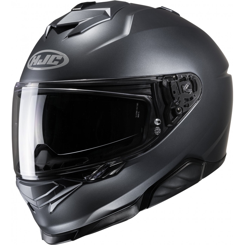 Integralna motociklistička kaciga HJC i71 Solid Semi Flat antracit