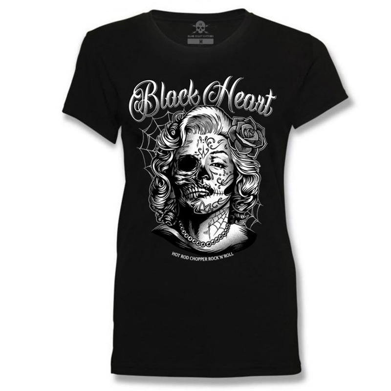 Ženska majica kratkih rukava Black Heart Dirty Queen