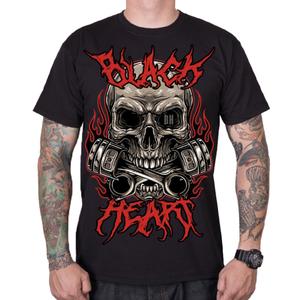 Muška majica Black Heart Metal Head