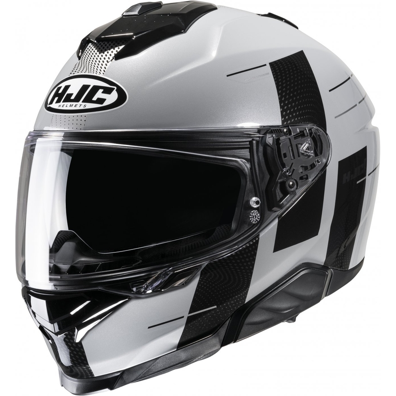 Integralna moto kaciga HJC i71 Peka MC5 crno-siva