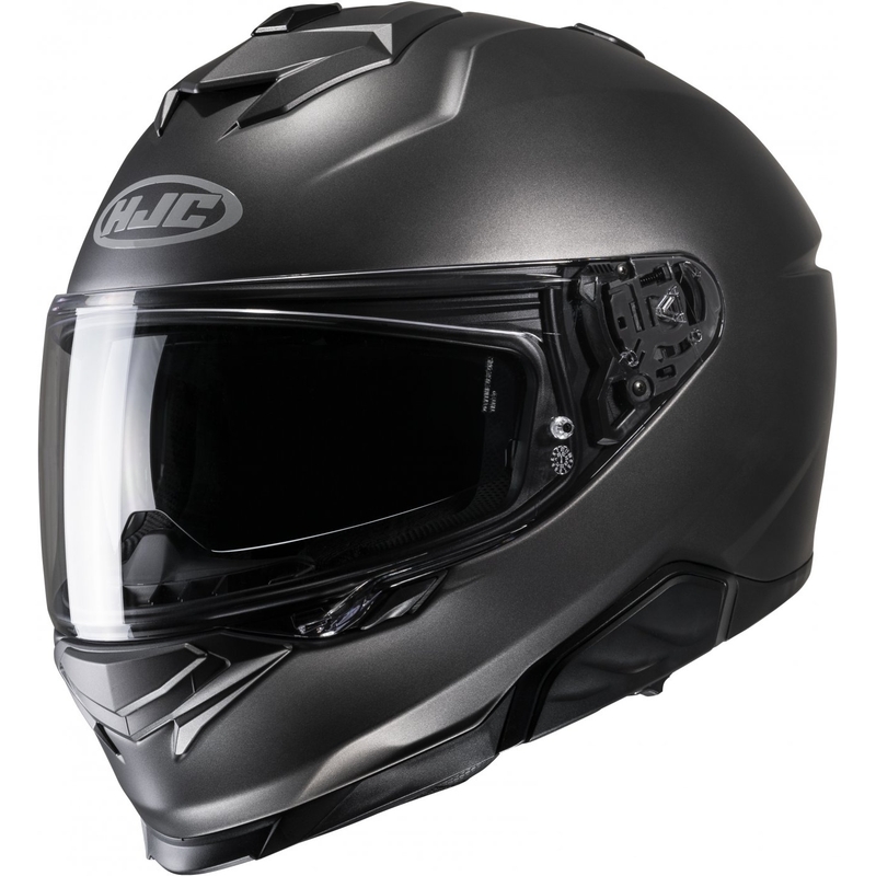 Integralna motociklistička kaciga HJC i71 Solid Semi Flat titanium