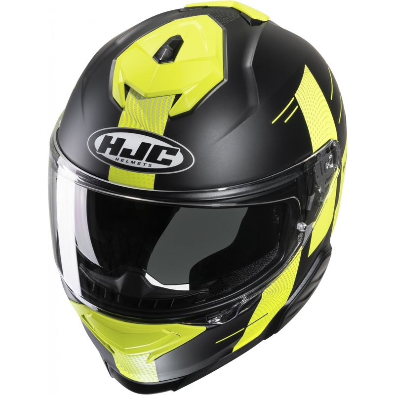 Integralna moto kaciga HJC i71 Peka MC3HSF crno-fluo žuta rasprodaja