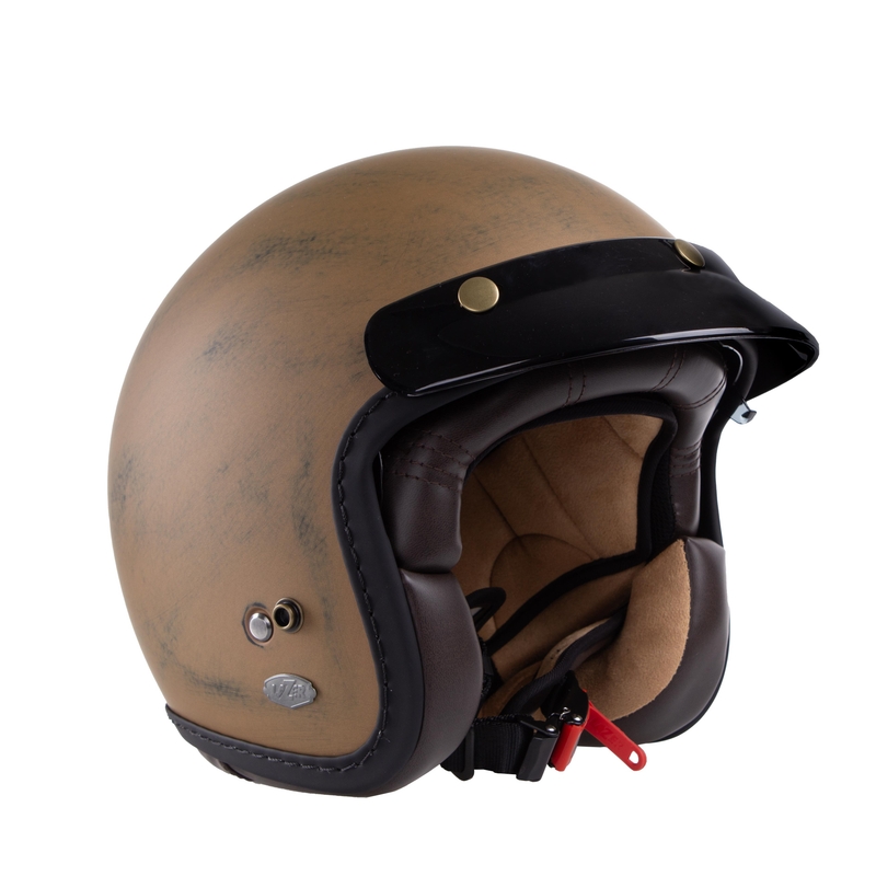 Otvorena motociklistička kaciga Lazer Mambo Evo Cafe Racer smeđa mat rasprodaja