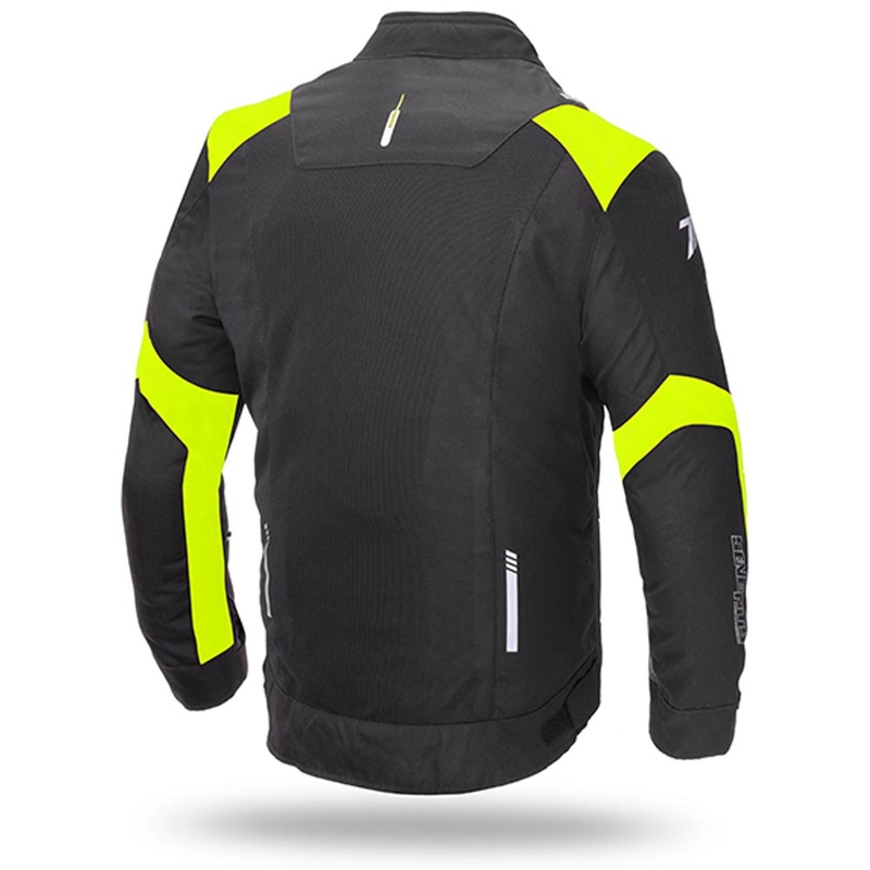Motociklistička jakna SEVENTY DEGREES SD-JR52 crno-fluo žuta rasprodaja