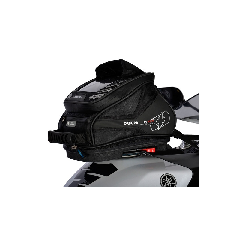 Torba za motor Oxford Q4R QR-crna