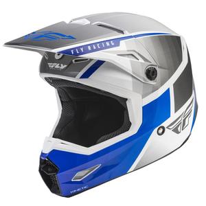 Motocross kaciga FLY Racing Kinetic Drift plavo-sivo-bijela
