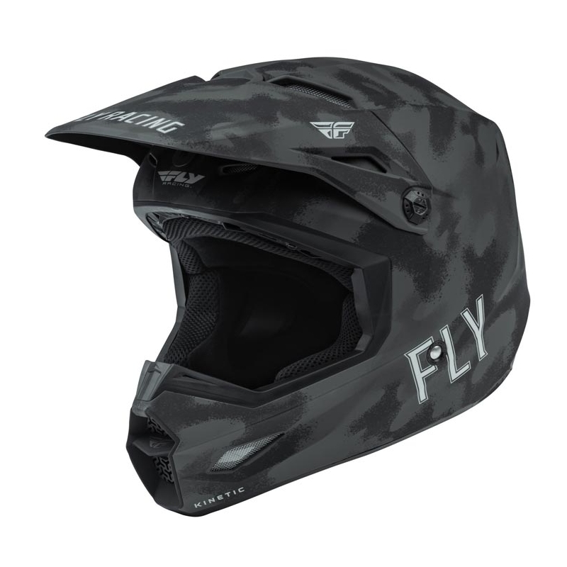 Motocross kaciga FLY Racing Kinetic Drift crno-siva-camo