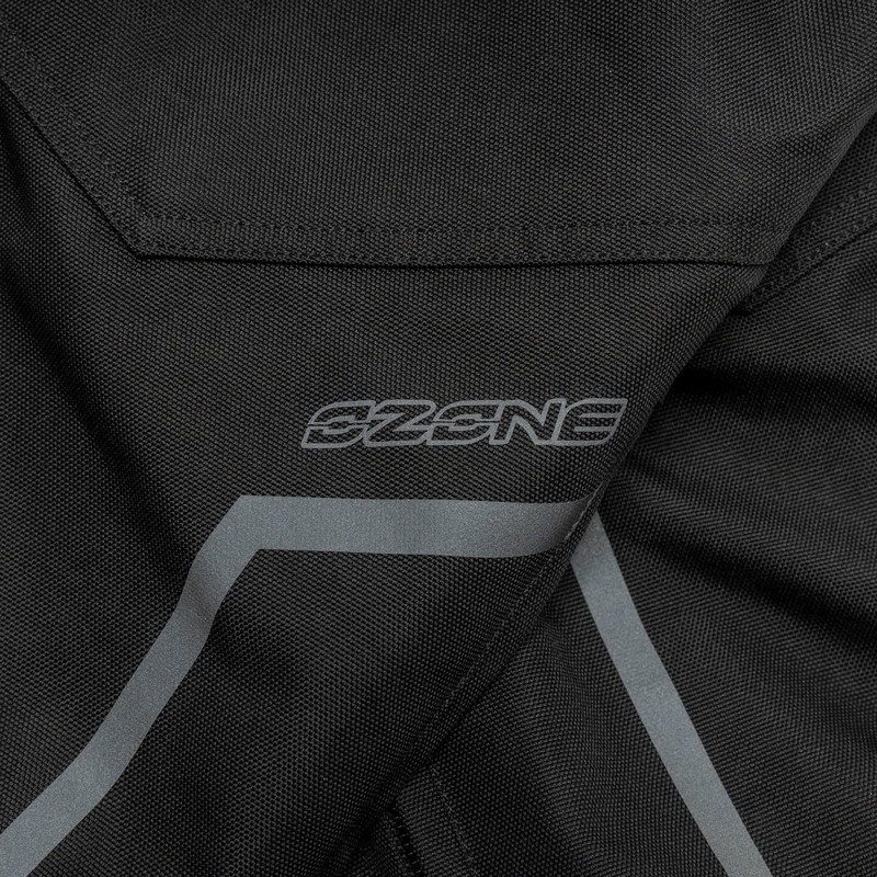 Dječje motorističke hlače Ozone Union Junior crne