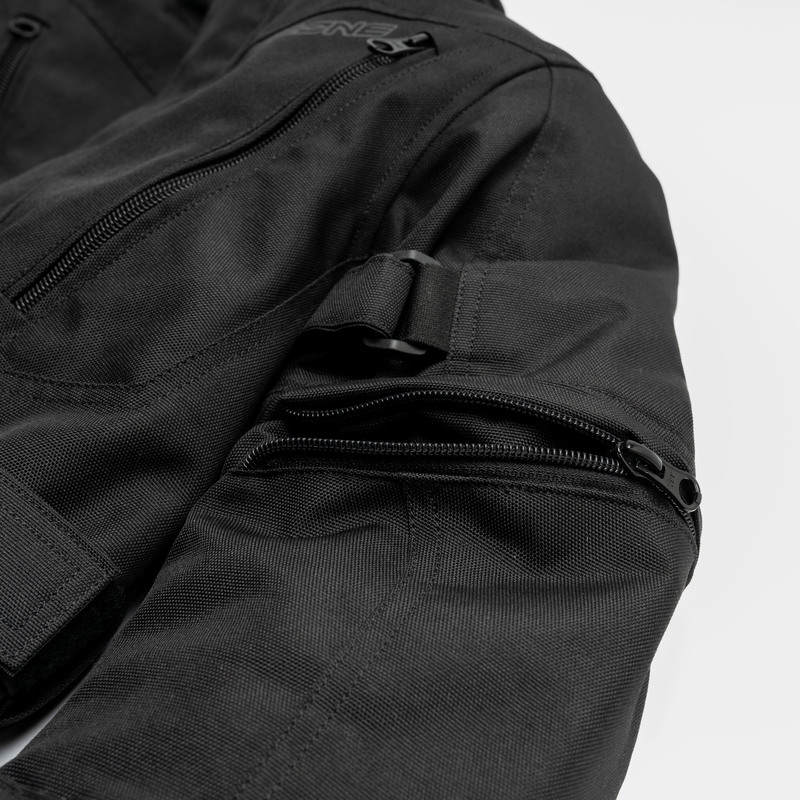 Dječja motoristička jakna Ozone Sahara crna