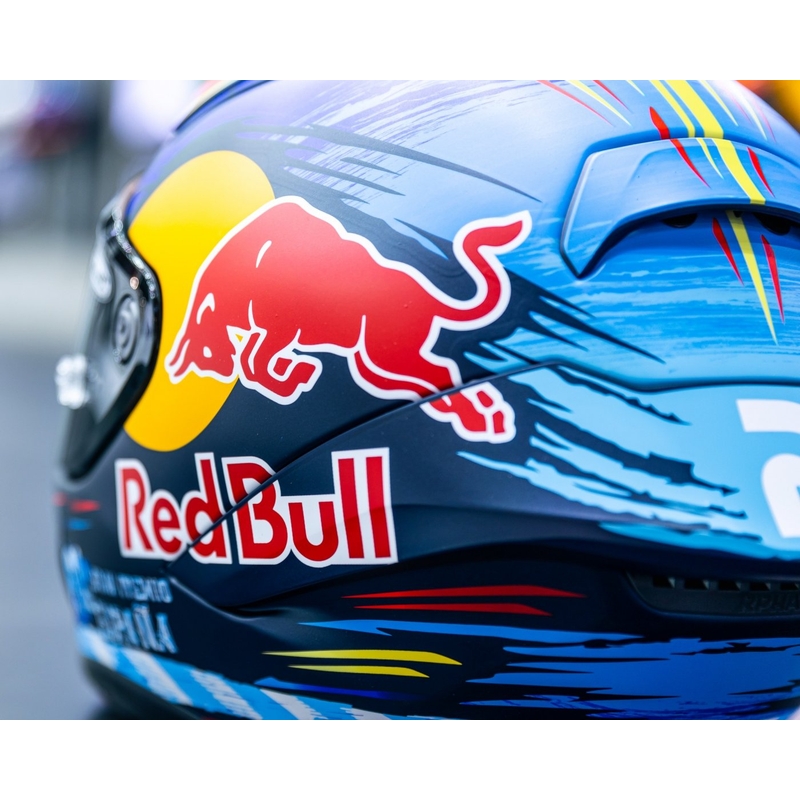 Motociklistička kaciga s punim licem HJC RPHA 1 Redbull Jerez GP MC21SF crveno-žuto-plava
