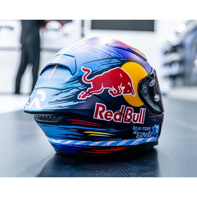 Motociklistička kaciga s punim licem HJC RPHA 1 Redbull Jerez GP MC21SF crveno-žuto-plava