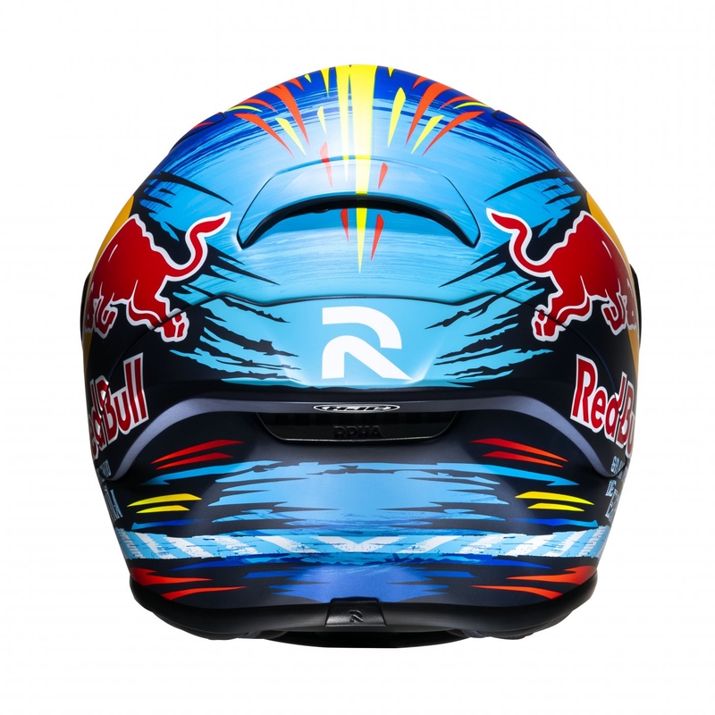 Motociklistička kaciga s punim licem HJC RPHA 1 Redbull Jerez GP MC21SF crveno-žuto-plava