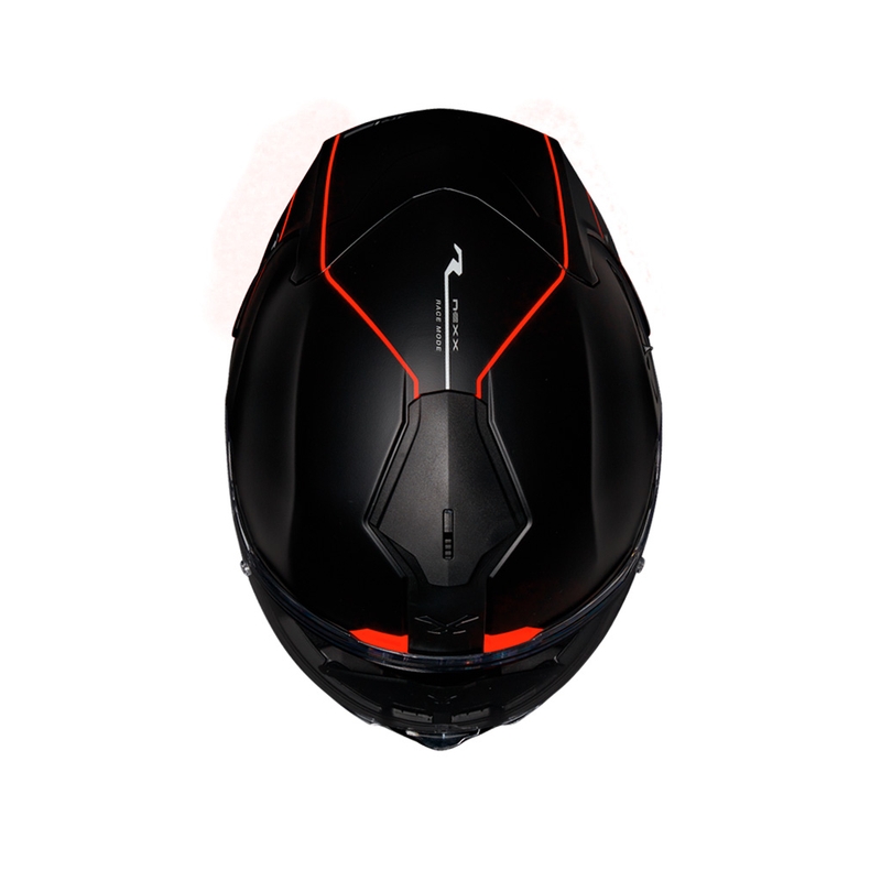 Integralna motociklistička kaciga NEXX SX.100R Frenetic crno-crvena rasprodaja