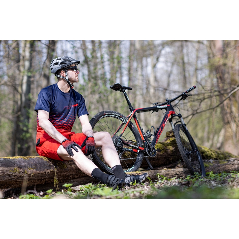 Dres FORCE MTB Angle plavo-crveni rasprodaja