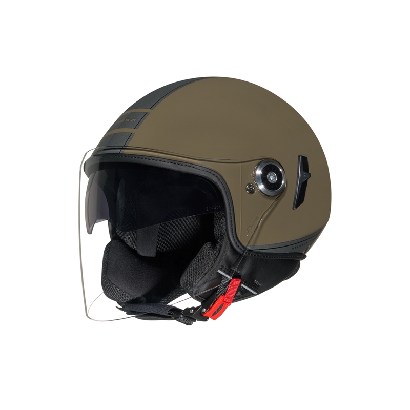 Otvorena motociklistička kaciga NEXX SX.60 Sienna maslinasto zelena