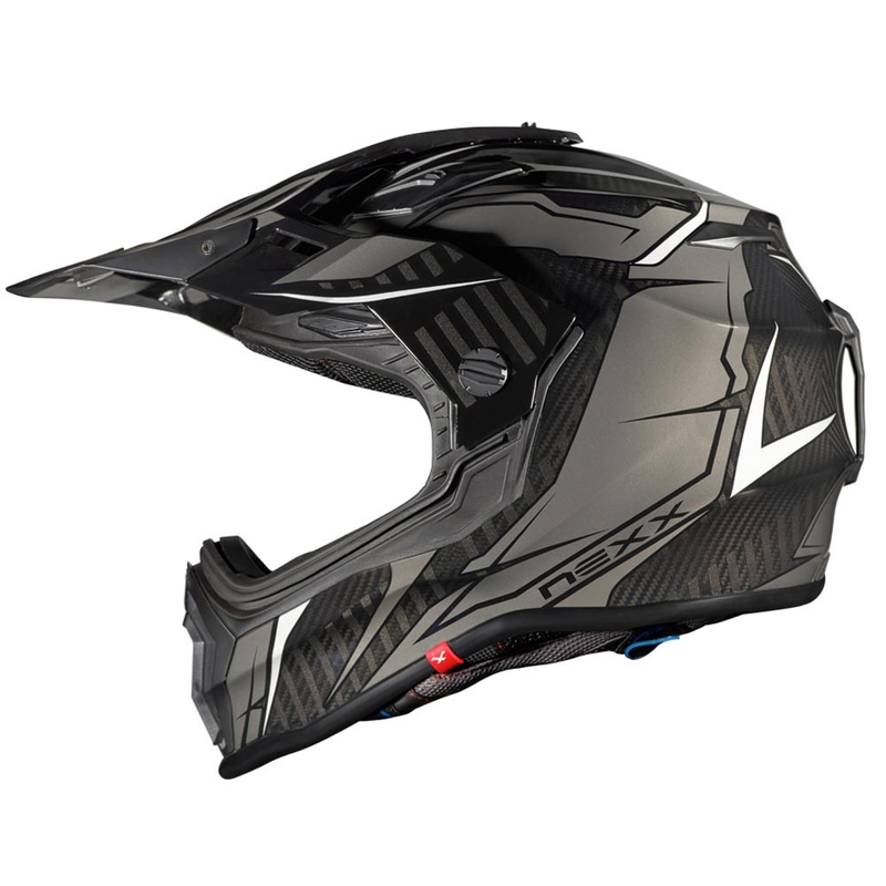 Enduro kaciga NEXX X.WRL Atika crno-siva rasprodaja