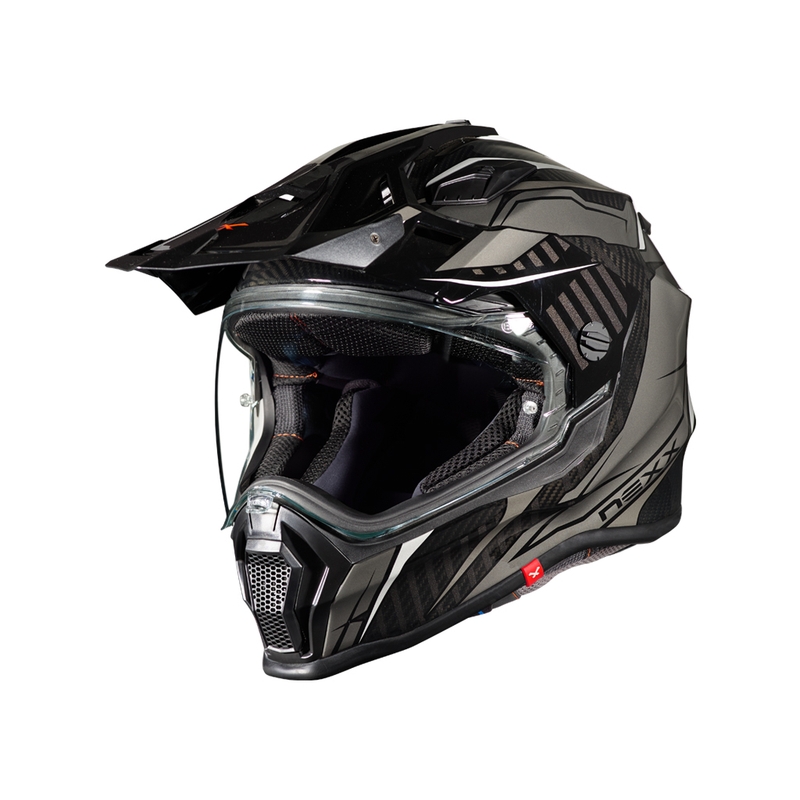 Enduro kaciga NEXX X.WRL Atika crno-siva rasprodaja