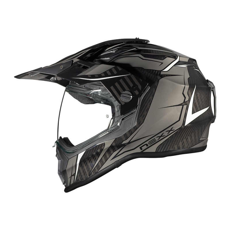 Enduro kaciga NEXX X.WRL Atika crno-siva rasprodaja