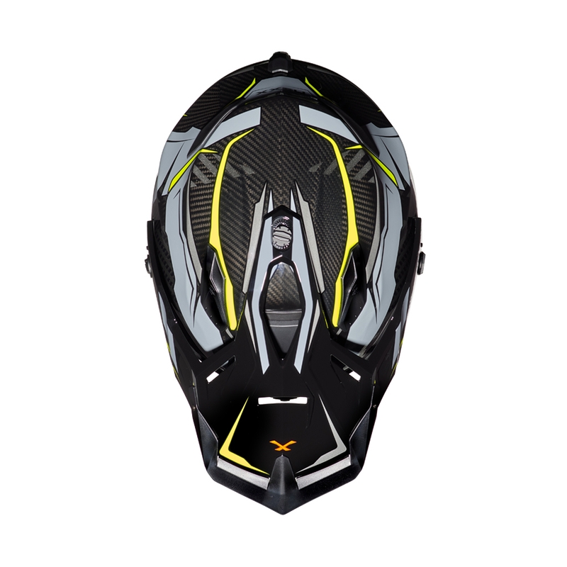 Enduro kaciga NEXX X.WRL Atika sivo-fluo žuta rasprodaja