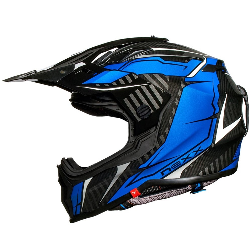 Enduro kaciga NEXX X.WRL Atika crno-bijelo-plava