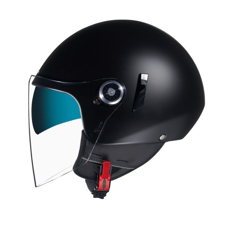 Otvorena motociklistička kaciga NEXX SX.60 Nova crna rasprodaja