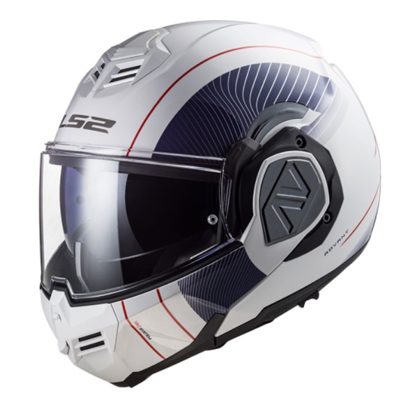 Motociklistička kaciga na preklop LS2 FF906 Advant Cooper 06 plavo-bijela