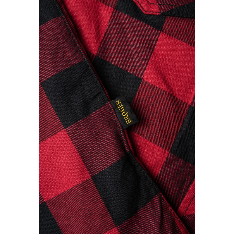 Ženska motoristička majica BROGER Alaska crno-crvena rasprodaja