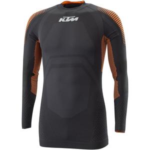 Termo majica dugih rukava KTM Performance crno-narančasta