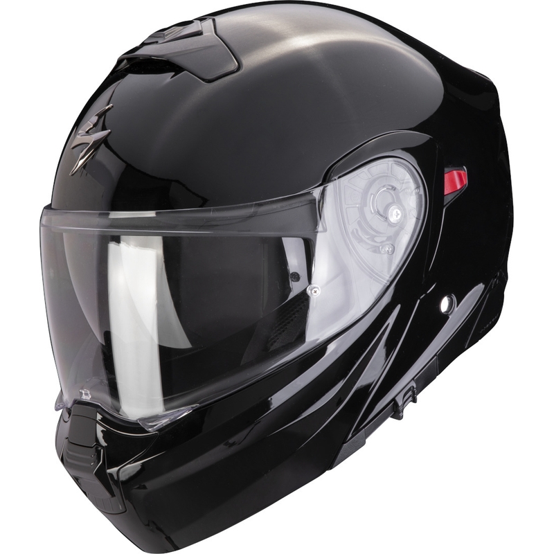 Motociklistička kaciga na preklop Scorpion EXO-930 EVO Jednobojna crna