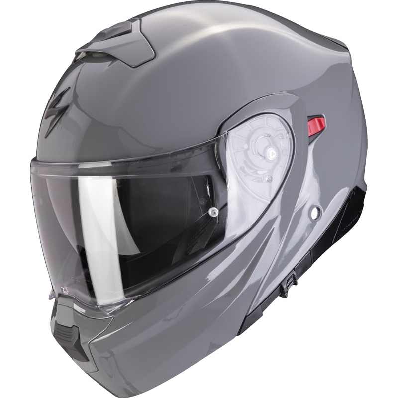 Motociklistička kaciga na preklop Scorpion EXO-930 EVO Jednobojna siva