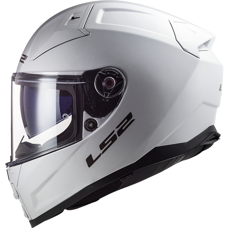 Integralna motociklistička kaciga LS2 FF811 Vector II Jednobojna bijela