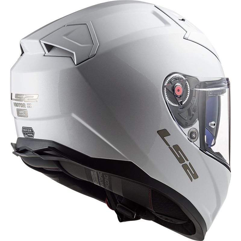 Integralna motociklistička kaciga LS2 FF811 Vector II Jednobojna bijela