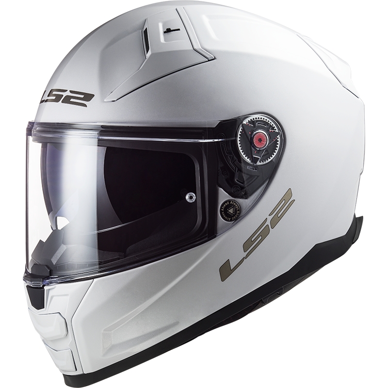Integralna motociklistička kaciga LS2 FF811 Vector II Jednobojna bijela
