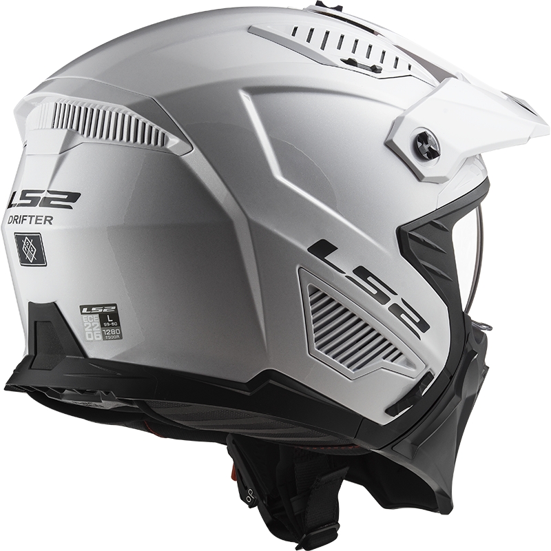 Motociklistička kaciga LS2 OF606 Drifter Solid white