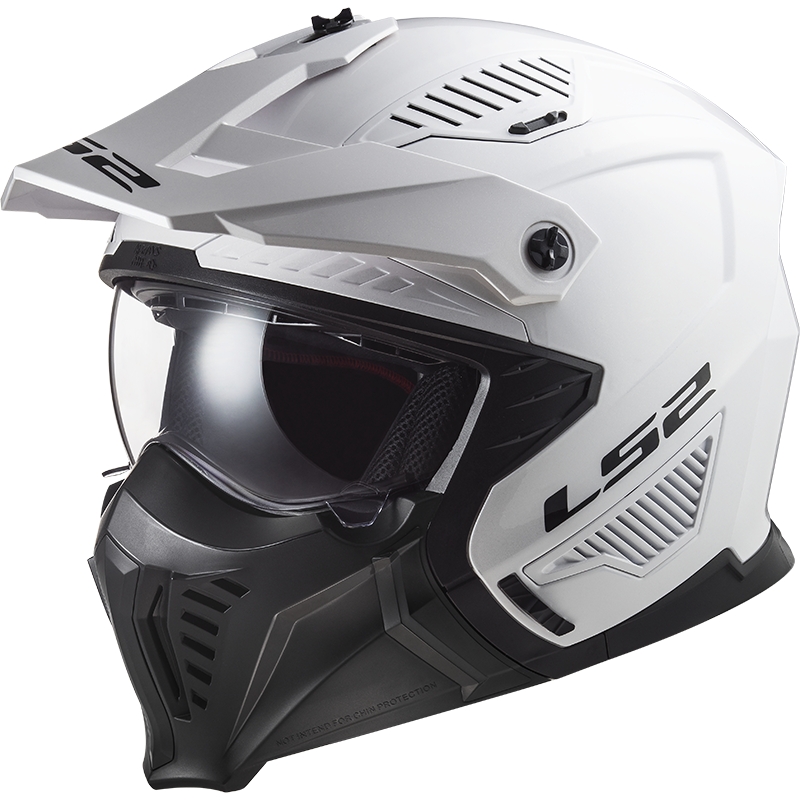 Motociklistička kaciga LS2 OF606 Drifter Solid white