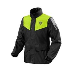 Motociklistička kišna jakna Revit Nitric 4 H2O crno-fluo žuta