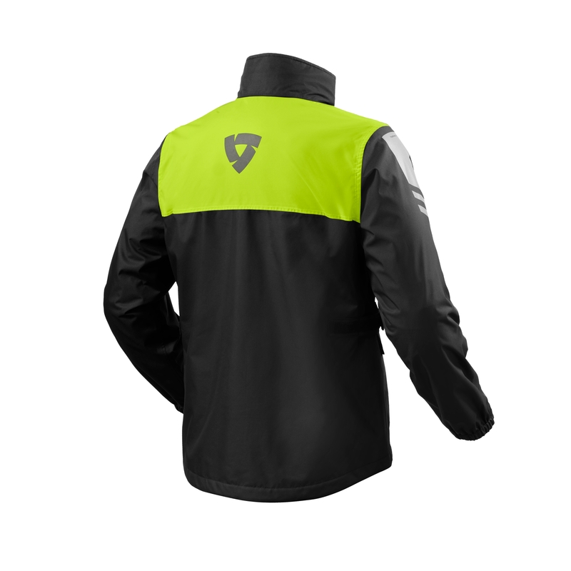 Motociklistička kišna jakna Revit Nitric 4 H2O crno-fluo žuta